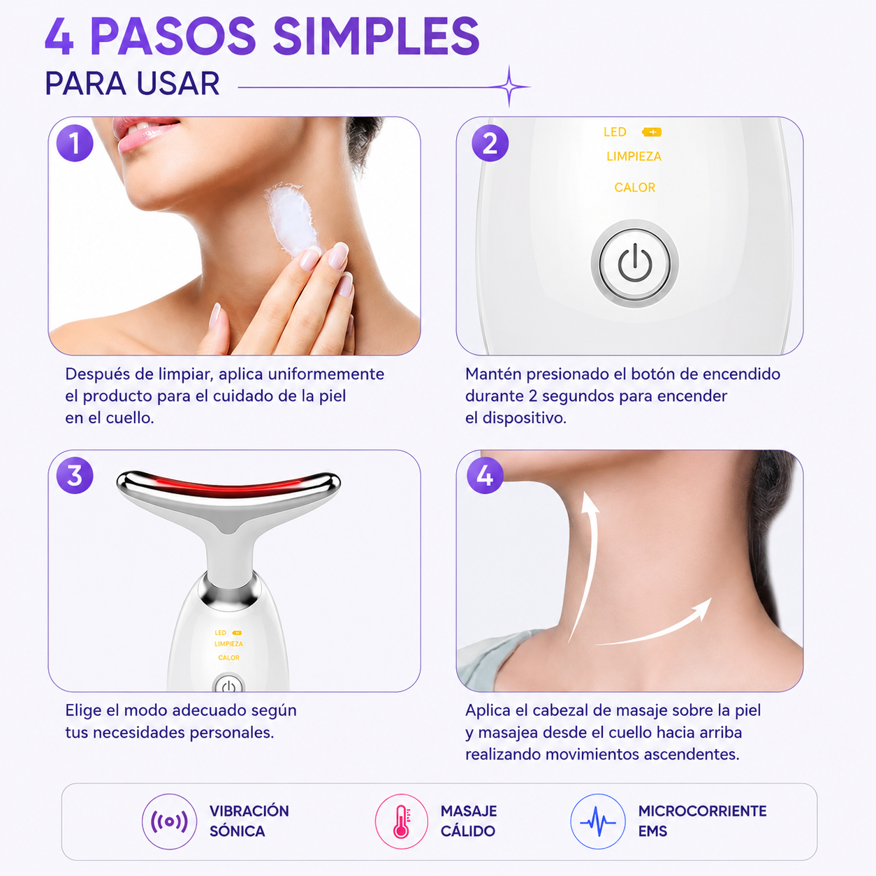 Masajeador facial